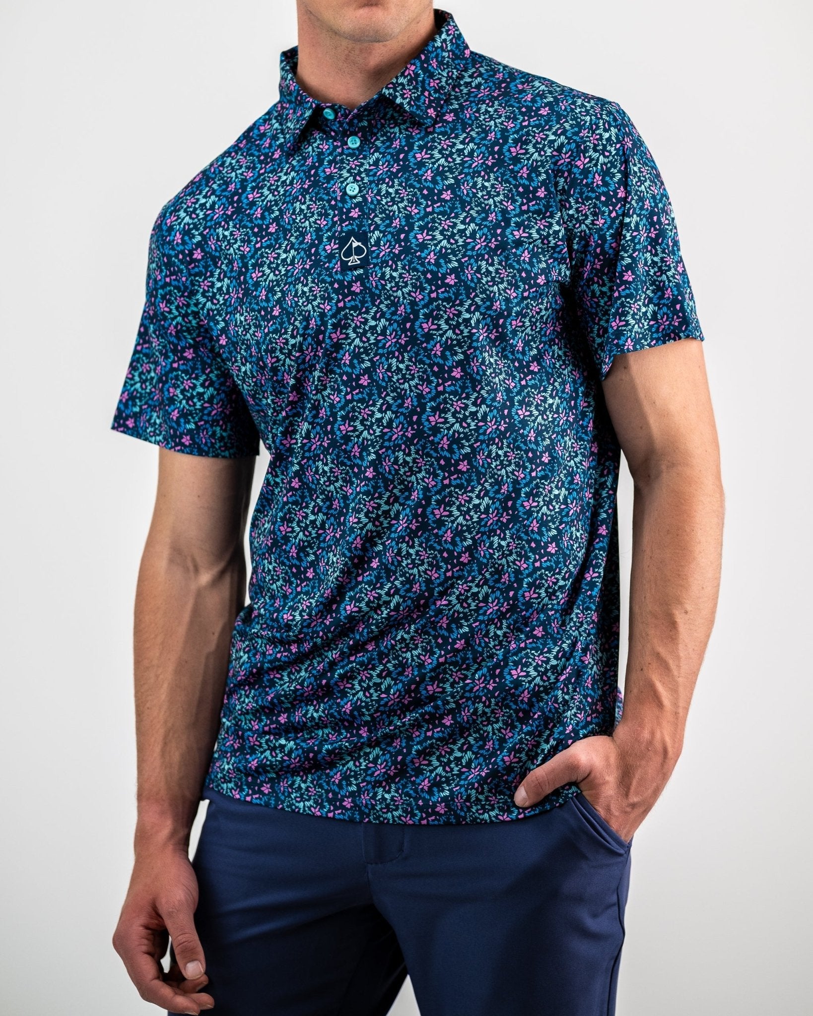 Fluorescent Floral - S - Club Rehab