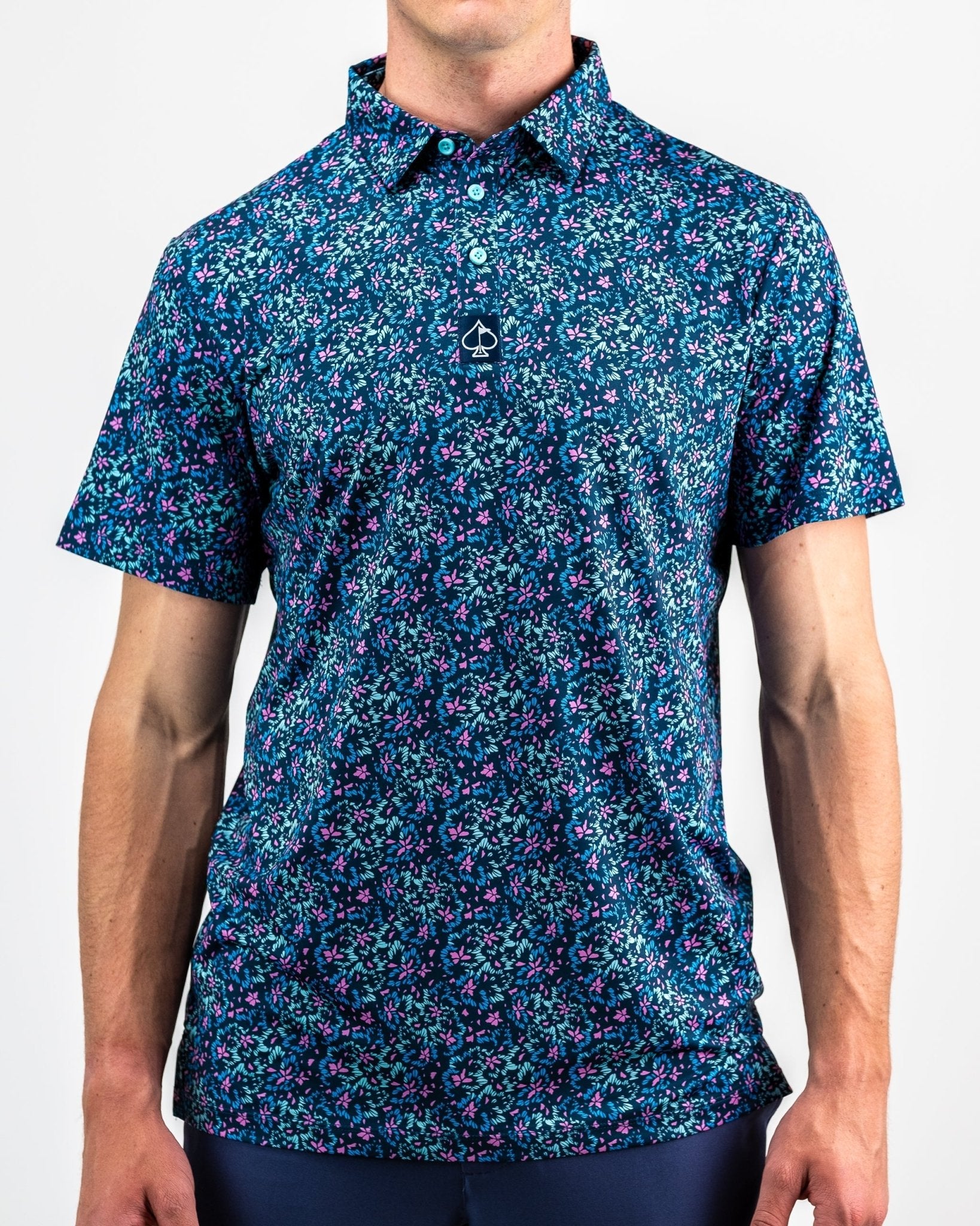 Fluorescent Floral - S - Club Rehab