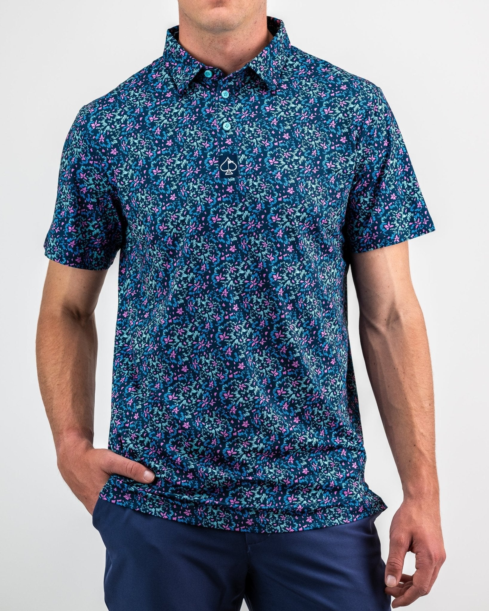 Fluorescent Floral - S - Club Rehab