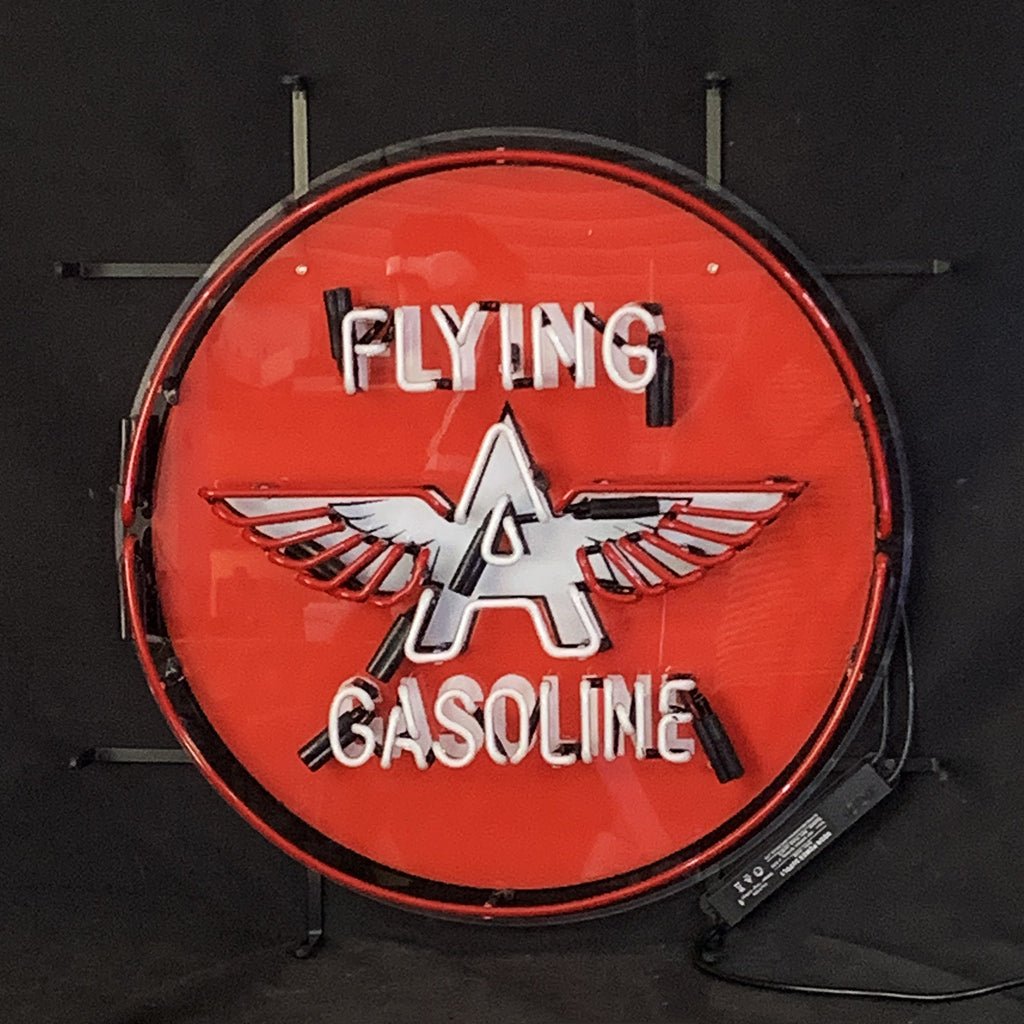 Flying Gasoline Wings Neon Sign Light - Club Rehab