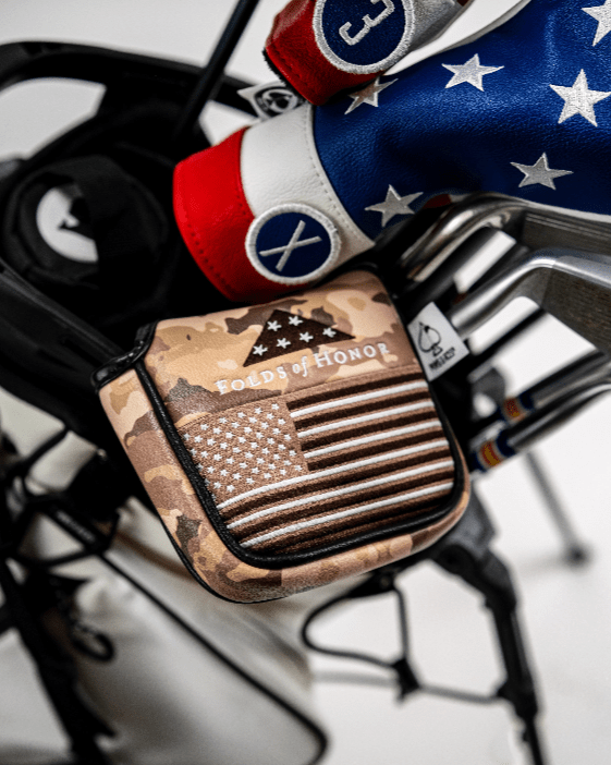 Folds of Honor 2.0 - Mallet Putter Cover - Club Rehab
