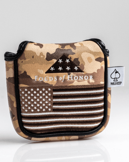 Folds of Honor 2.0 - Mallet Putter Cover - Club Rehab