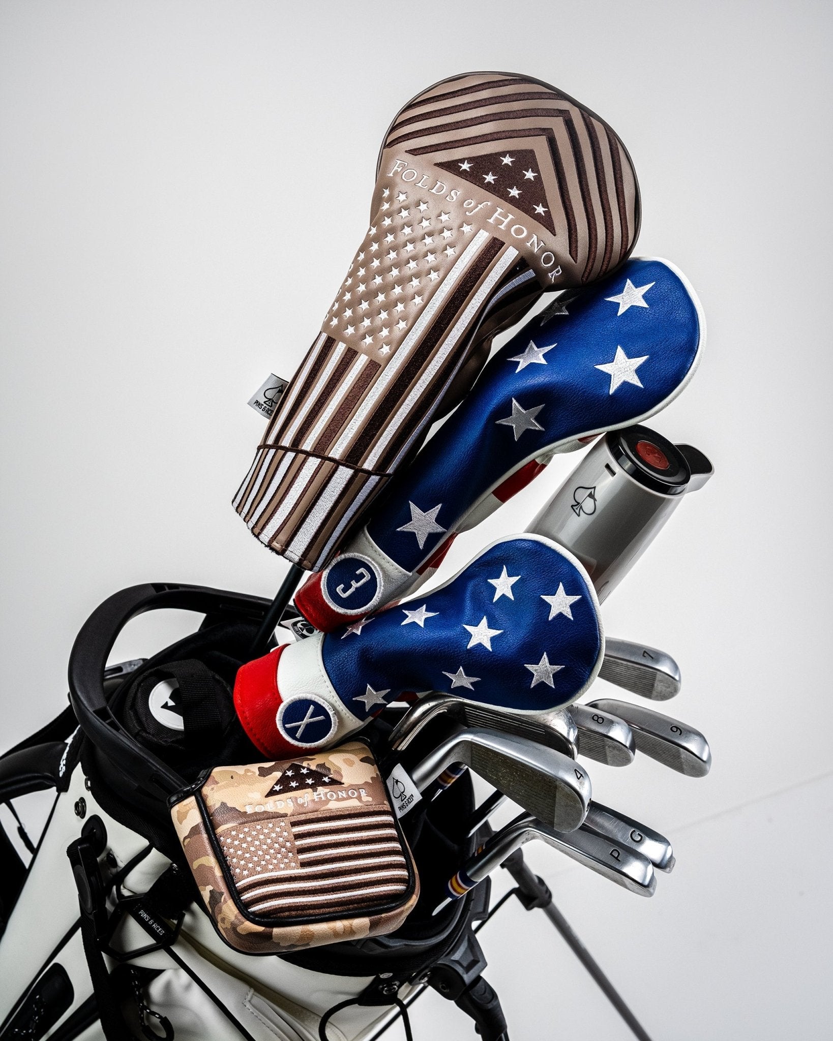 Folds of Honor 2.0 - Mallet Putter Cover - Club Rehab