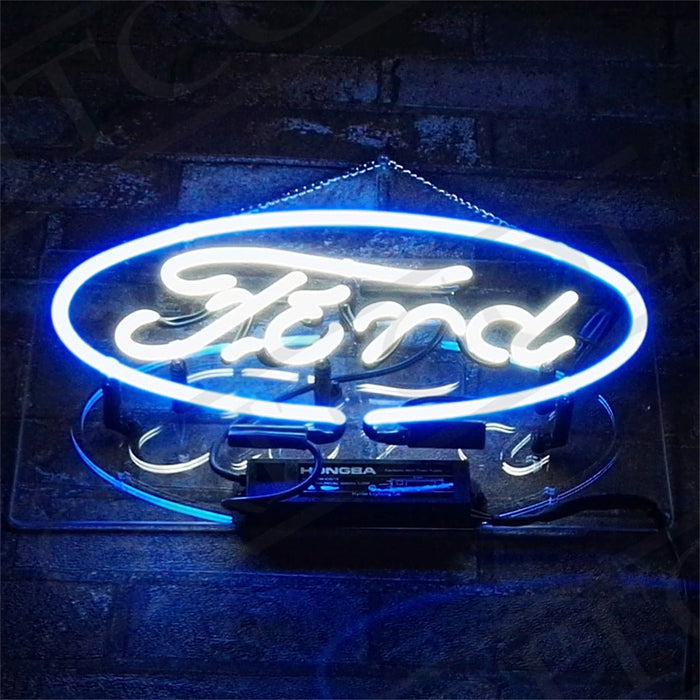 Ford Logo Neon Signs - Club Rehab