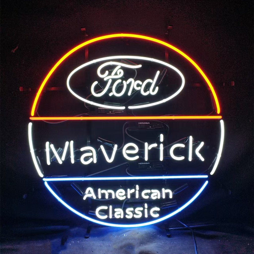 Ford Maverick American Classic Neon Signs - Club Rehab