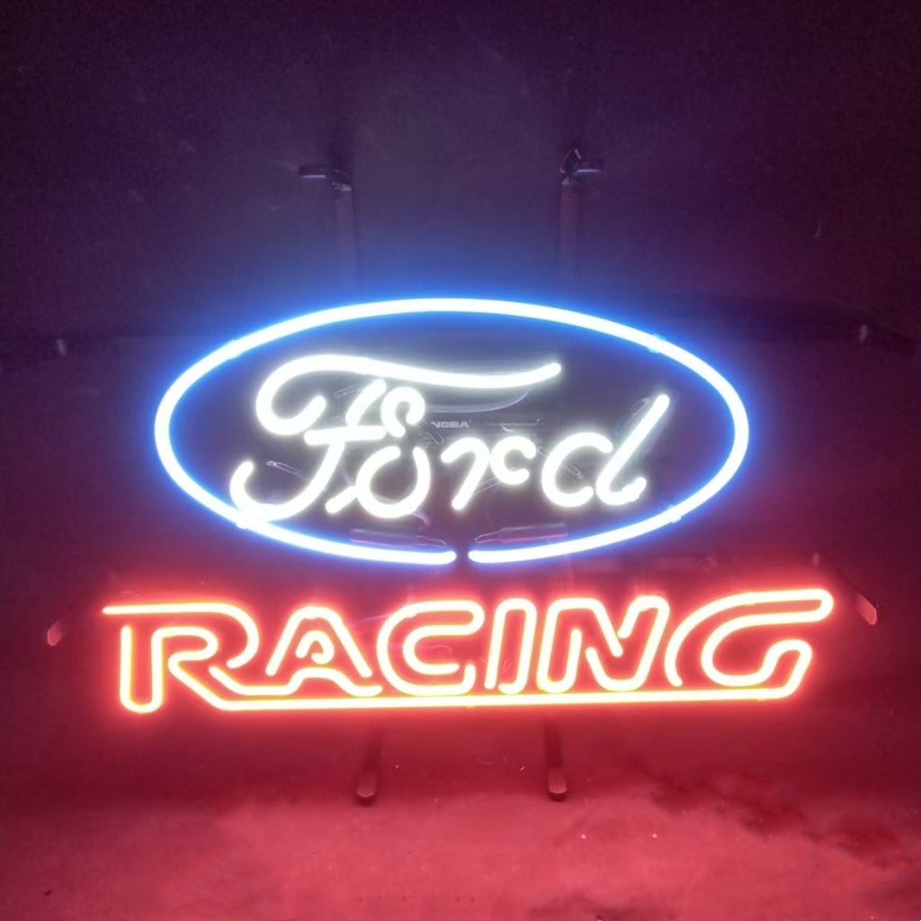 Ford Racing Car Neon Signs Light - Club Rehab