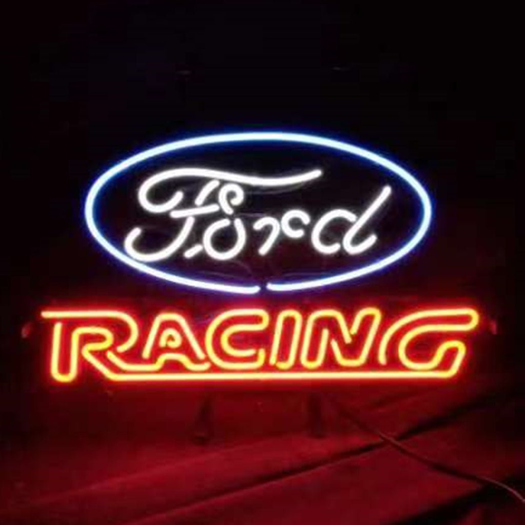 Ford Racing Car Neon Signs Light - Club Rehab