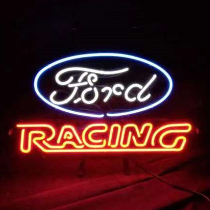 Ford Racing Car Neon Signs Light - Club Rehab