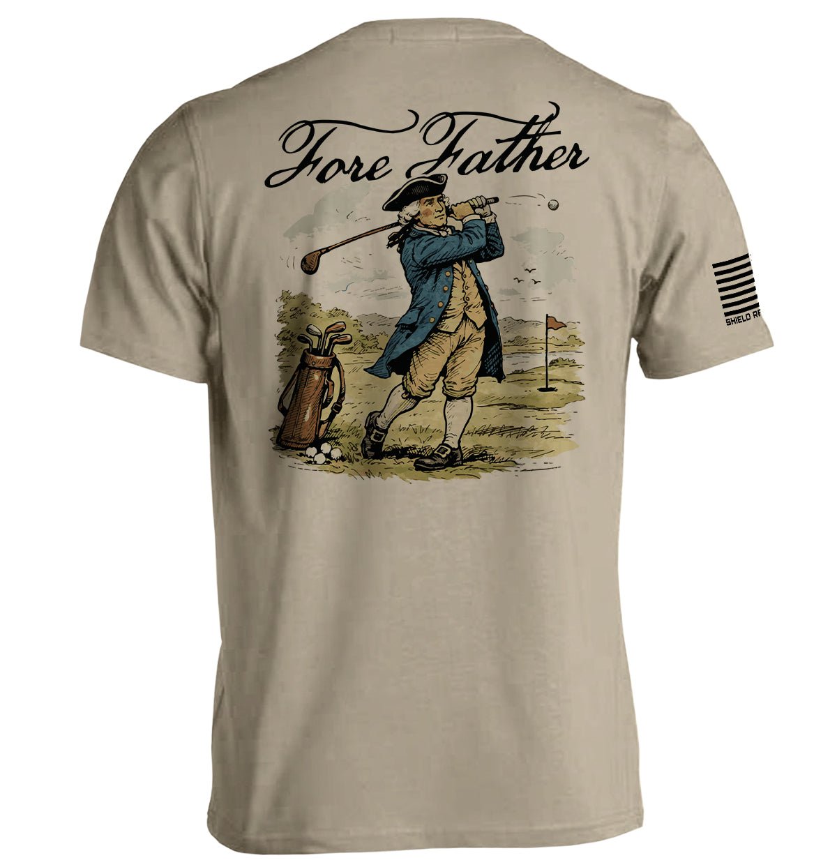 Fore Father - Tee Tan - Club Rehab