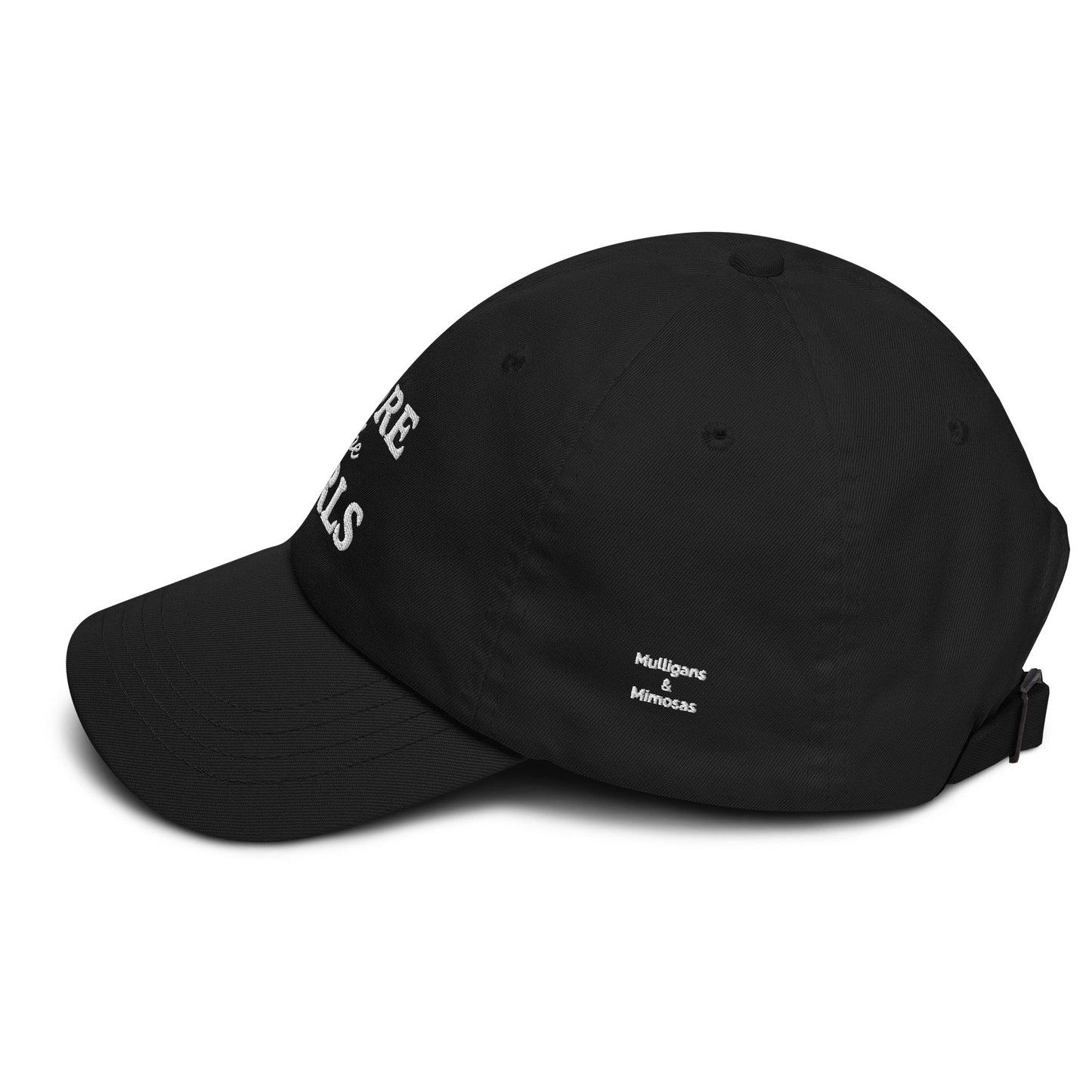 Fore the Girls Embroidered Golf Hat for Women - Black - Club Rehab