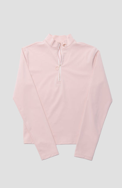 Foreplay Women’s Golf Jacket - Quarter - Zip - XS Blush - Club Rehab