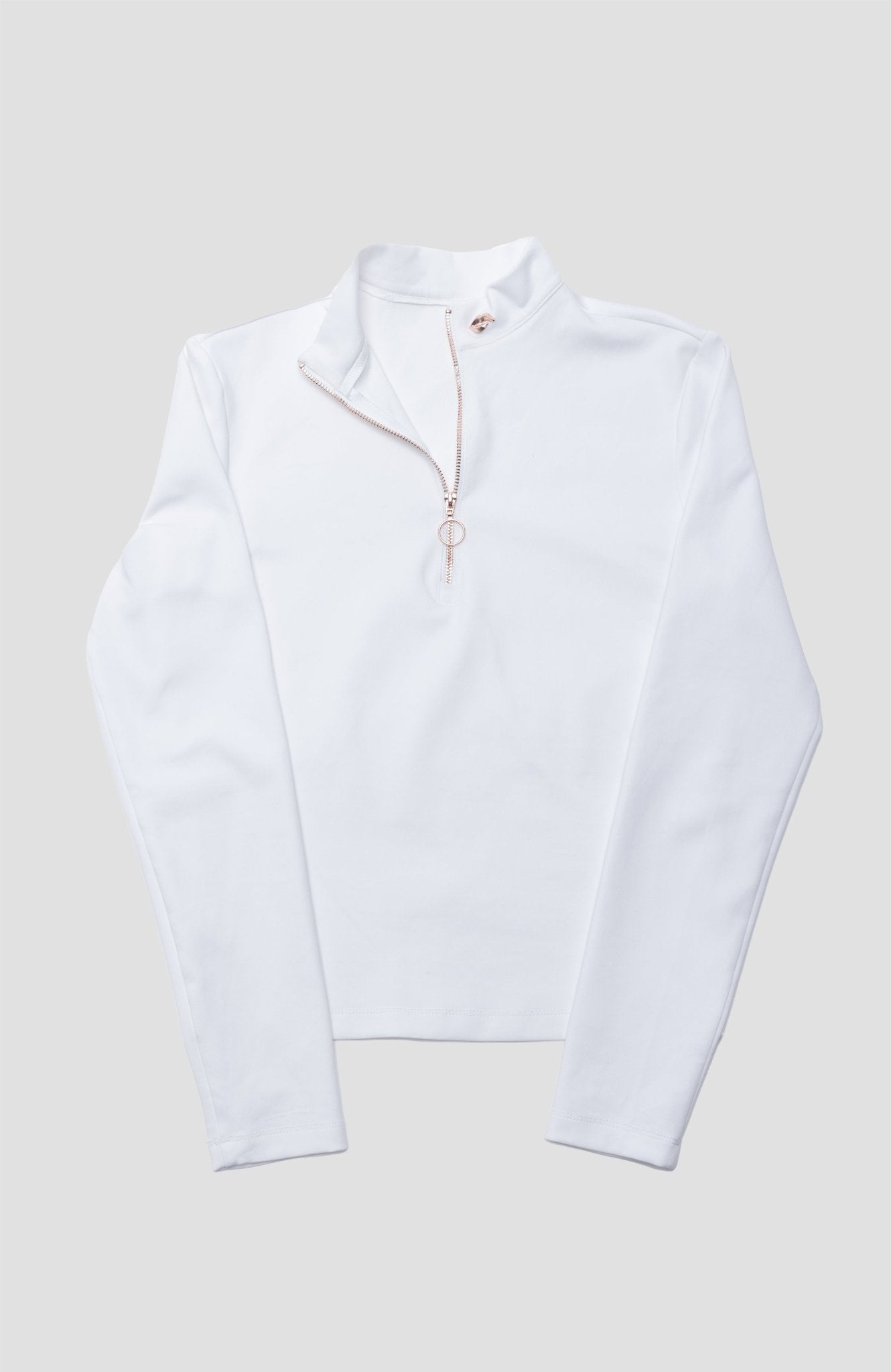 Foreplay Women’s Golf Jacket - Quarter - Zip - XS White - Club Rehab