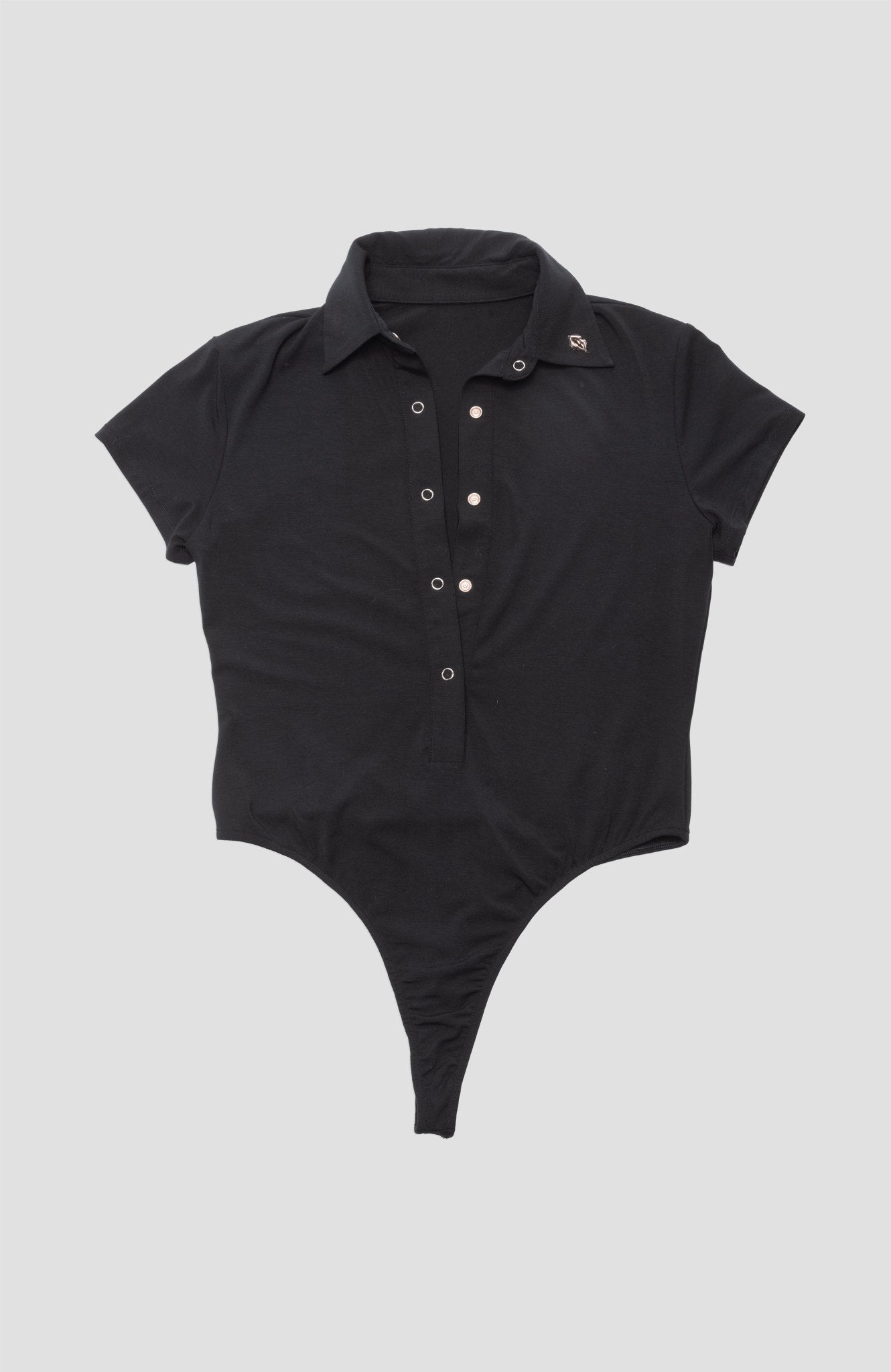 Foreplay Women’s Golf Polo Bodysuit - Short - Sleeve - XS White - Club Rehab