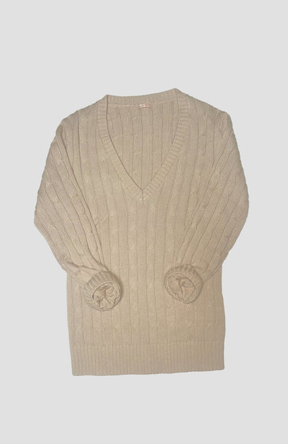 Foreplay Women’s Golf Sweater - Luxe Cashmere - XS Camel - Club Rehab