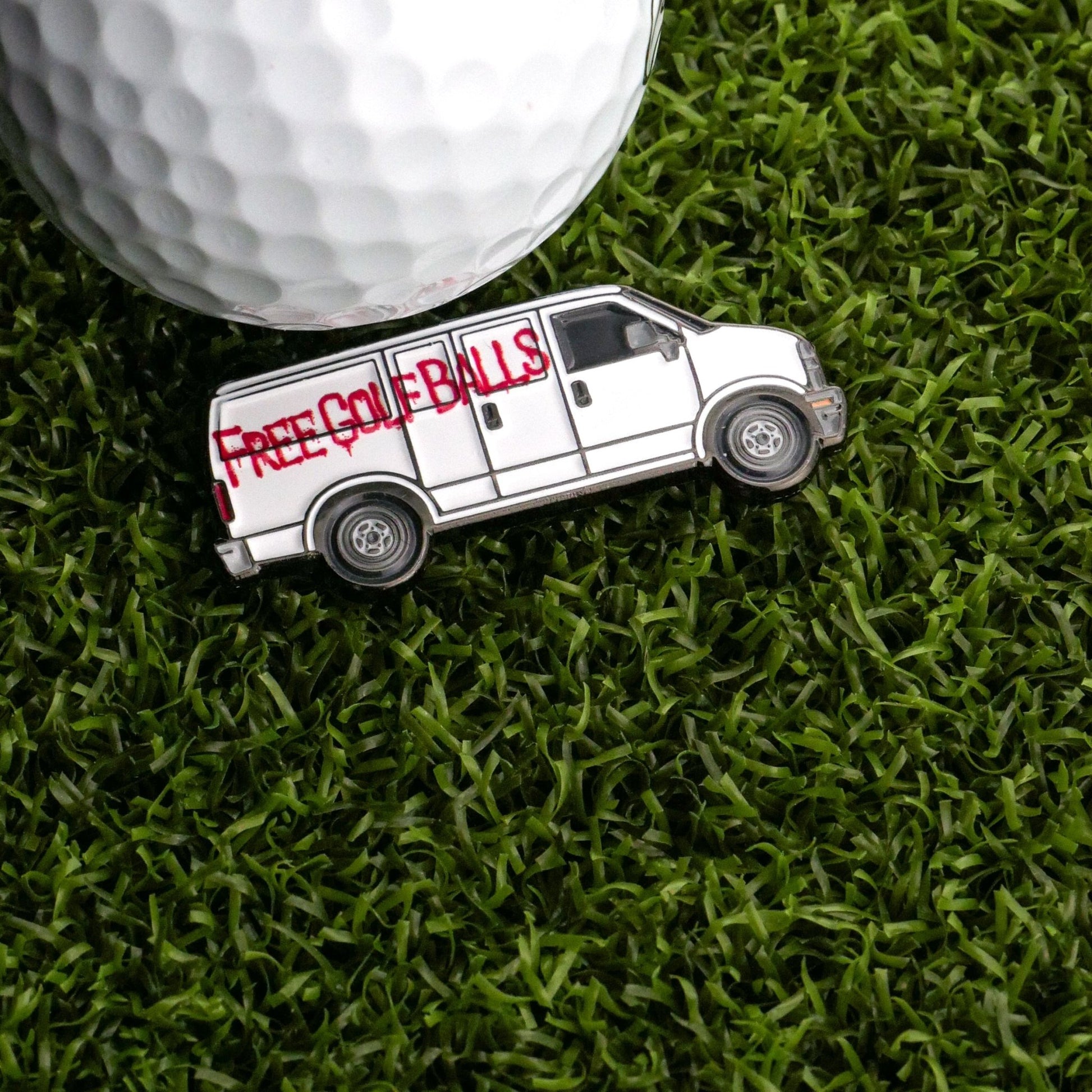 Free Golf Ball Van Ball Marker - Club Rehab