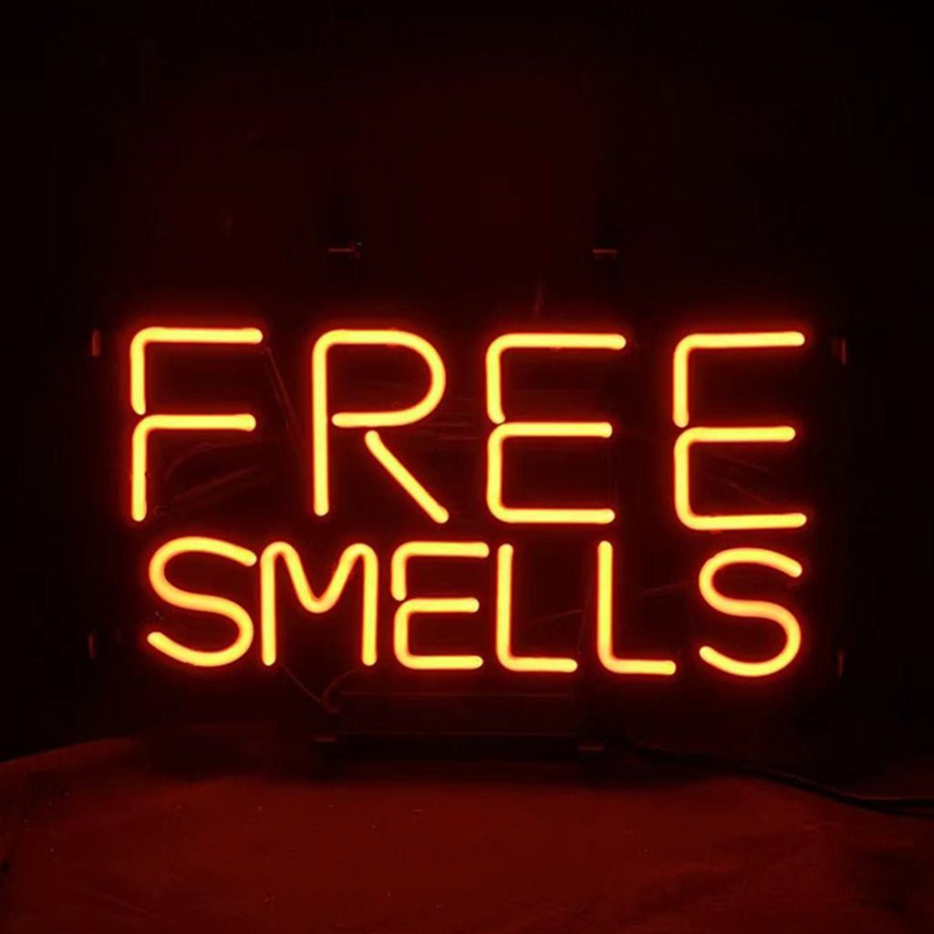 Free Smells Neon Signs - Club Rehab