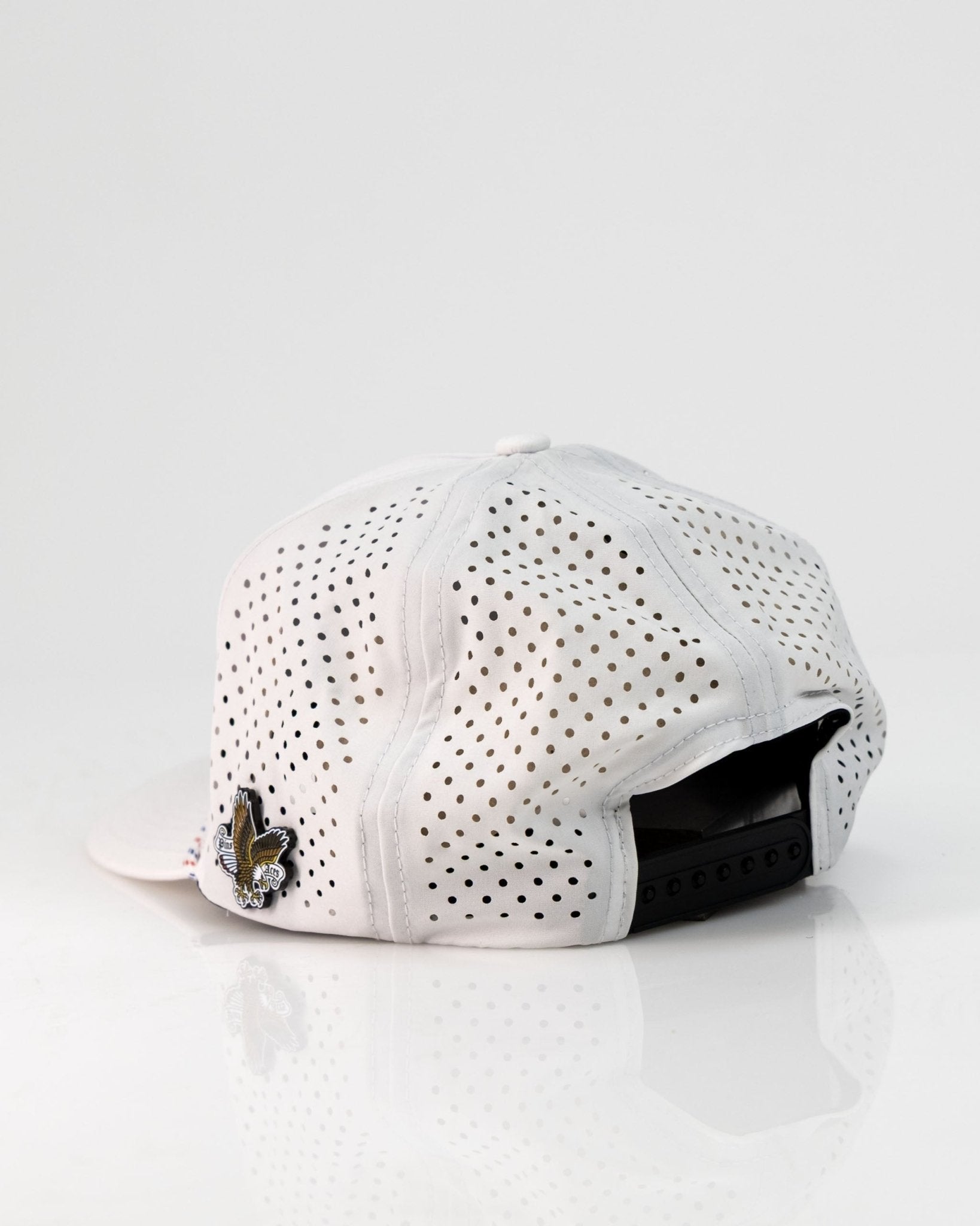 Freedom Eagle White - Perforated Rope Hat - Club Rehab