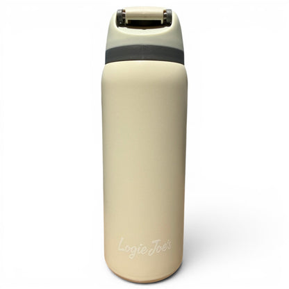 Freedom Flight Hydration Bottle | 32oz Insulated Stainless Steel | Flip Straw Lid w/ Handle | Eagle - Club Rehab