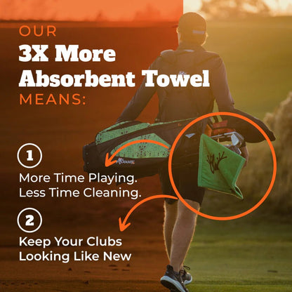 Frogger Amphibian Golf Towel - Patriot - Club Rehab