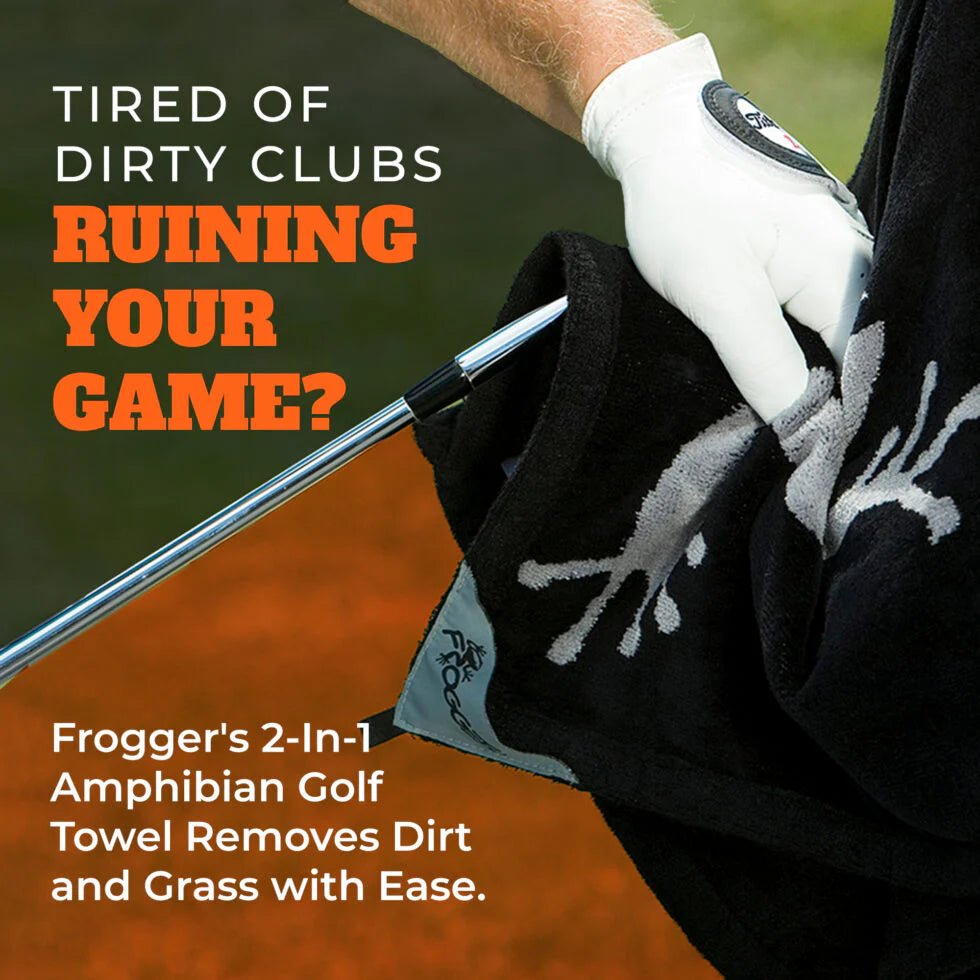 Frogger Amphibian Golf Towel - Patriot - Club Rehab