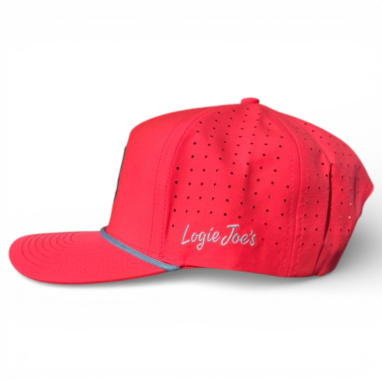 Frosted Elephant Golf Hat | Snapback Cap | Built-in Magnetic Ball Marker Holder + Marker Included | Adjustable | Elephant Cookie Pink - Club Rehab