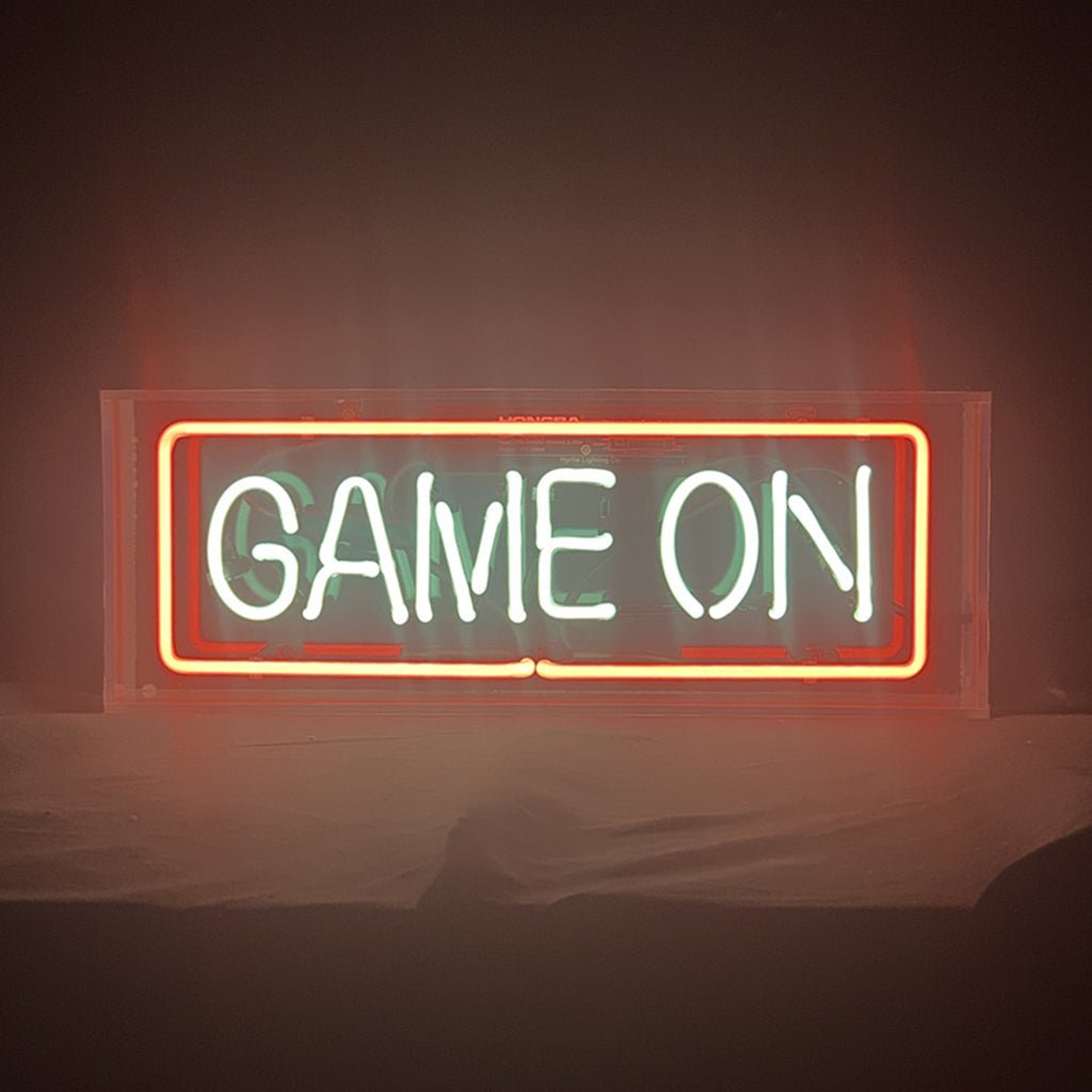 Game On Neon Signs - Club Rehab