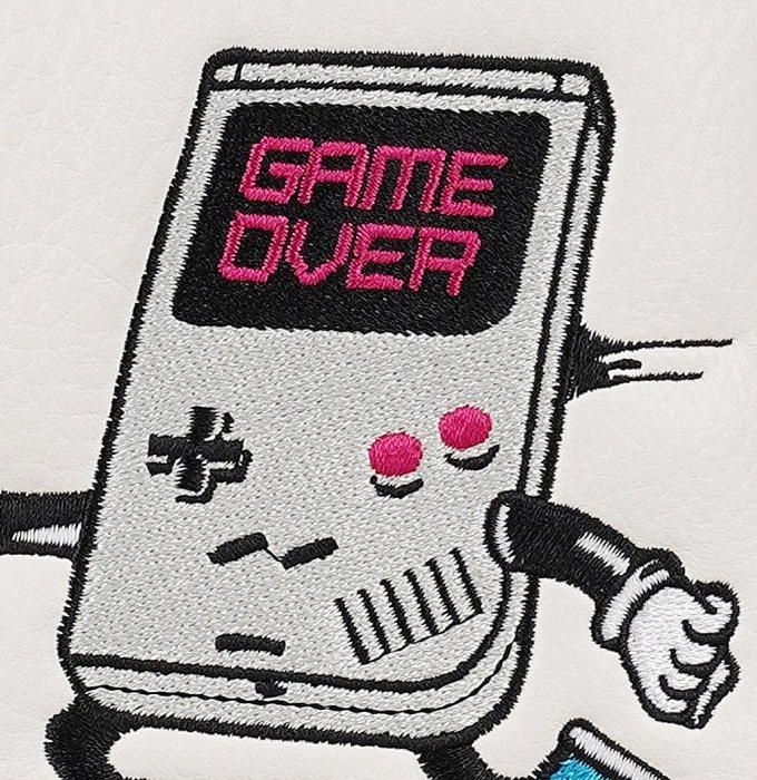 Game Over Putter Cover - detail from original product photo