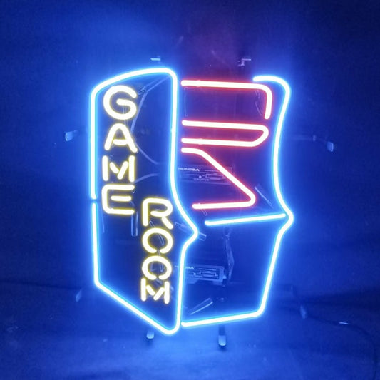 Game Room Machine Neon Signs - Club Rehab