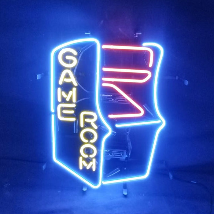Game Room Machine Neon Signs - Club Rehab