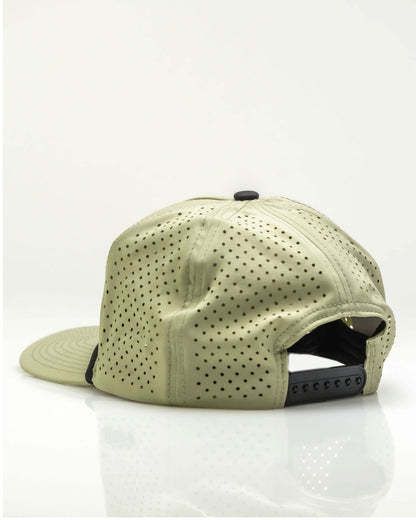 Gator Olive - Perforated Rope Hat - Club Rehab