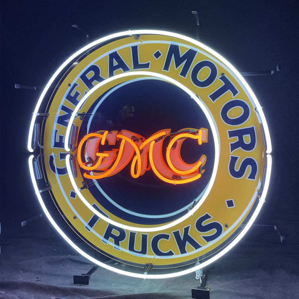 General Motors Trucks GMC Neon Sign Light - Club Rehab