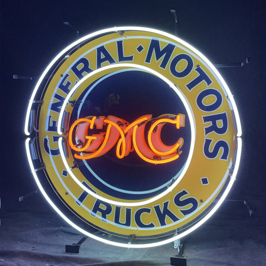 General Motors Trucks GMC Neon Sign Light - Club Rehab