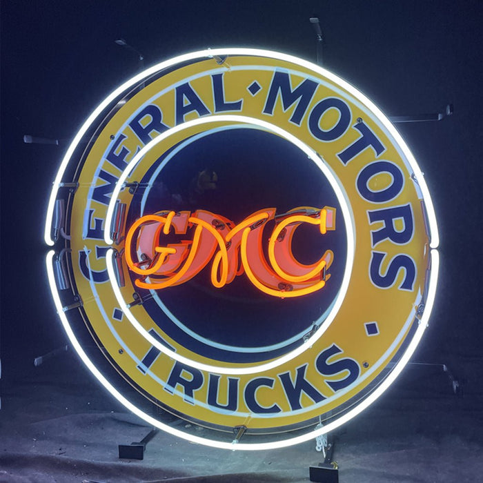 General Motors Trucks GMC Neon Sign Light - Club Rehab