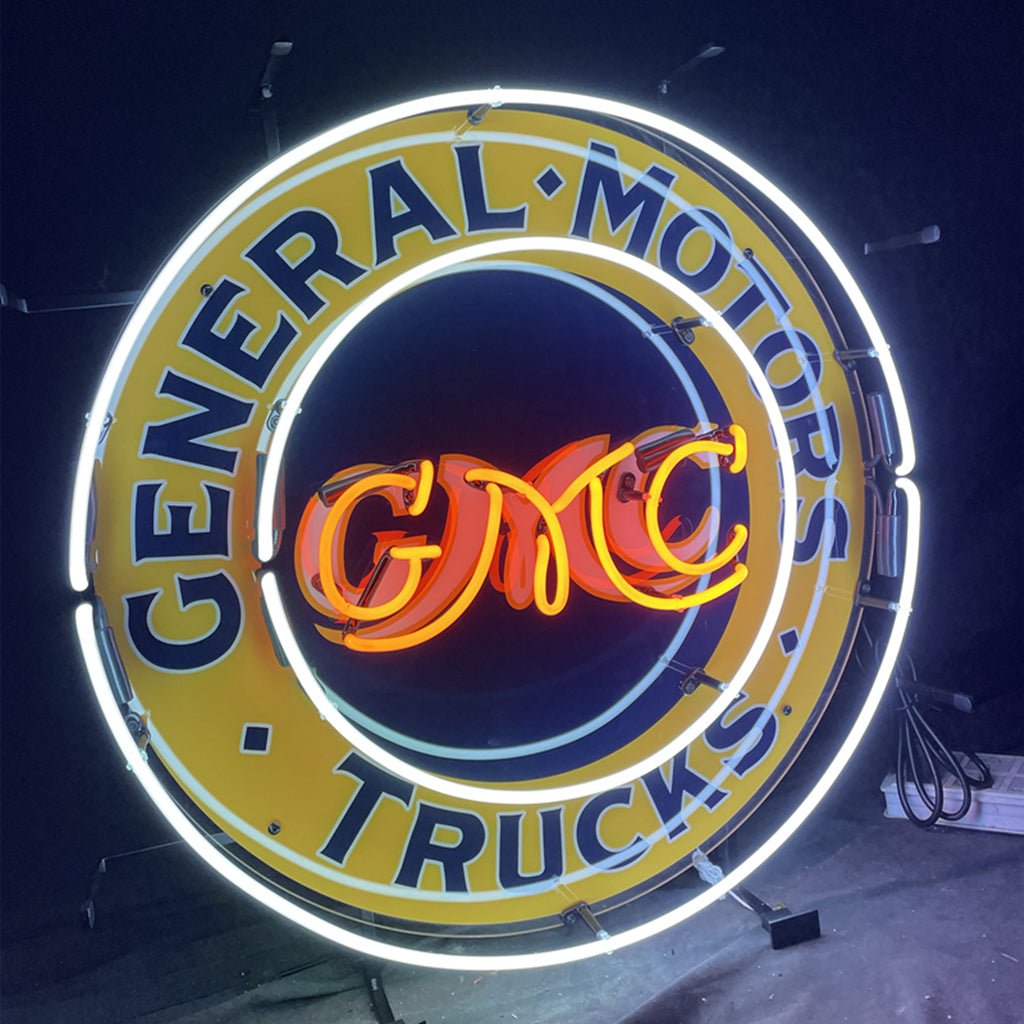 General Motors Trucks GMC Neon Sign Light - Club Rehab
