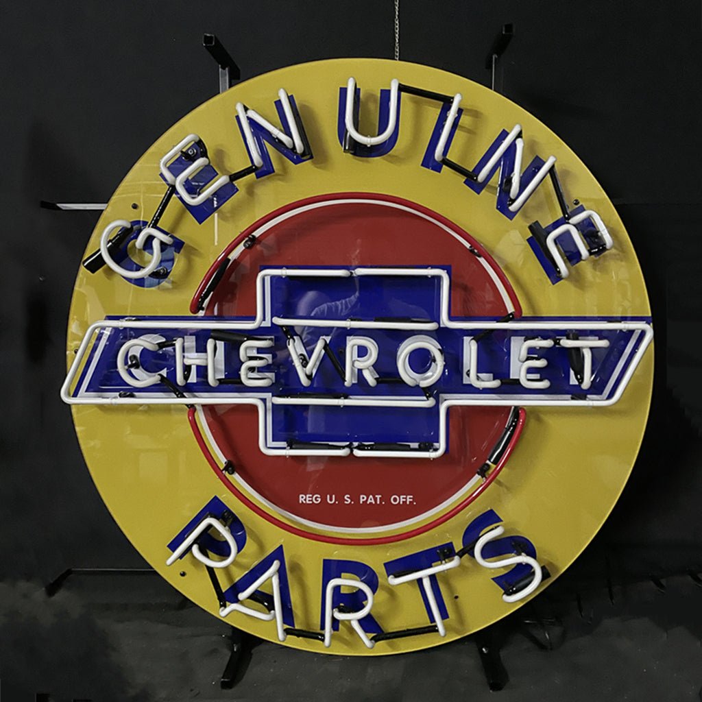Genuine Chevrolet Parts Neon Signs - Club Rehab