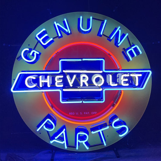 Genuine Chevrolet Parts Neon Signs - Club Rehab
