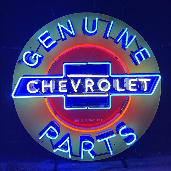 Genuine Chevrolet Parts Neon Signs - Club Rehab