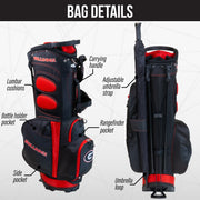 Georgia Bulldogs Fairway Stand Bag - Image 2 - Club Rehab