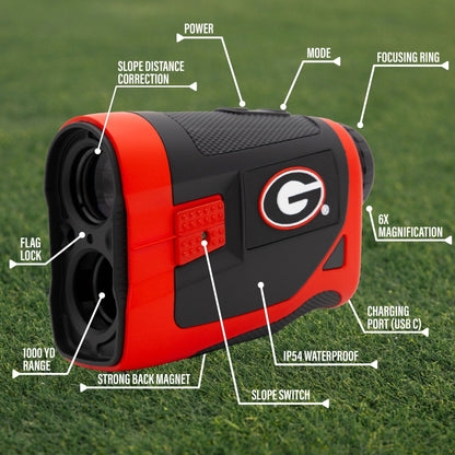 Georgia Bulldogs Foresight golf rangefinder by Team Golf, view 6