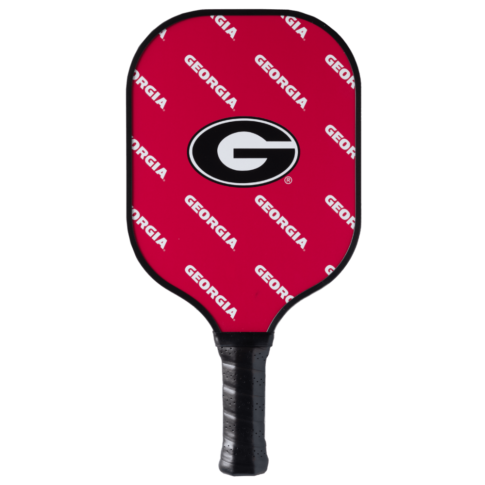 Georgia Bulldogs Pickleball Paddle | Carbon Fiber Face | 12mm Core - Club Rehab