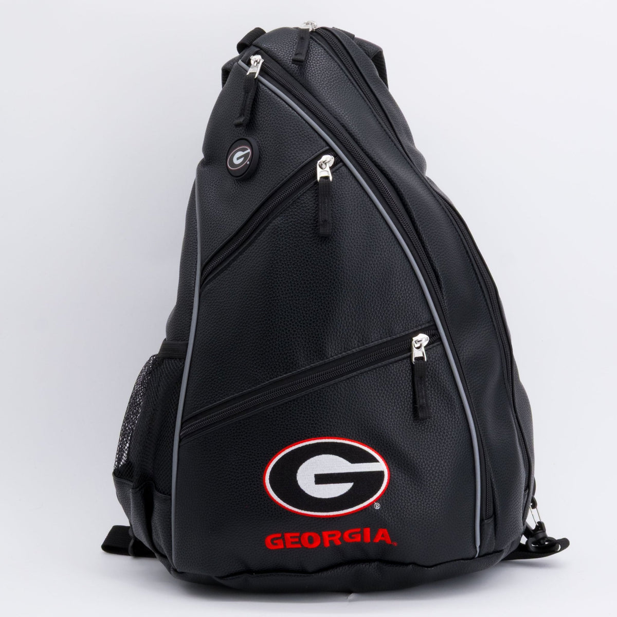 Georgia Bulldogs PU leather backpack by Team Golf, view 1