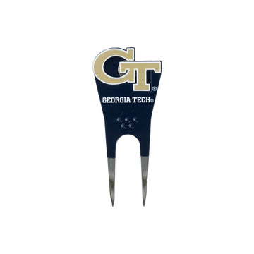 Georgia Tech Yellow Jackets Custom Shaped Divot Tool