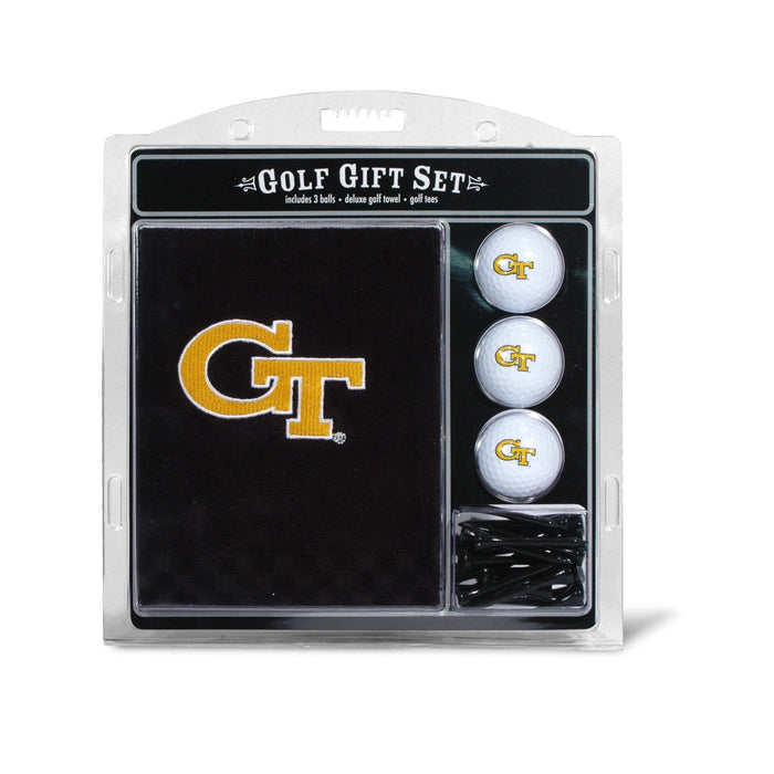Georgia Tech Yellow Jackets Embroidered Towel Golf Gift Set