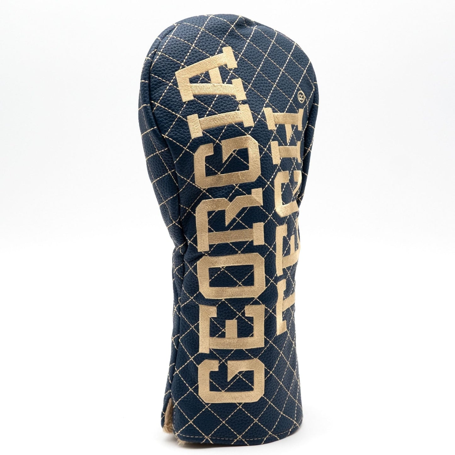 Georgia Tech Yellow Jackets Quilted Headcovers – Ramblin’ Wreck Collection - Driver Solid - Club Rehab