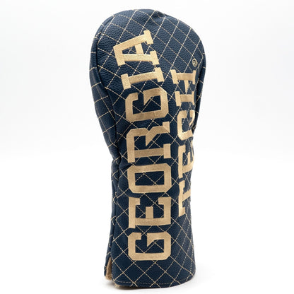 Georgia Tech Yellow Jackets Solid Quilted Driver Headcover - golf headcover product images