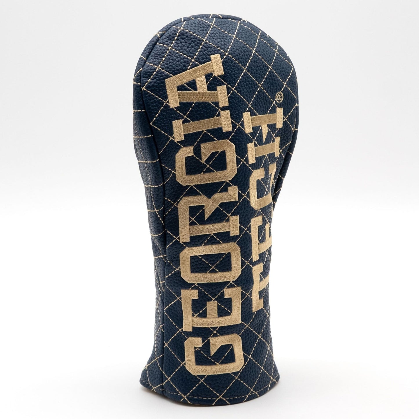 Georgia Tech Yellow Jackets Quilted Headcovers – Ramblin’ Wreck Collection - Fairway Solid - Club Rehab