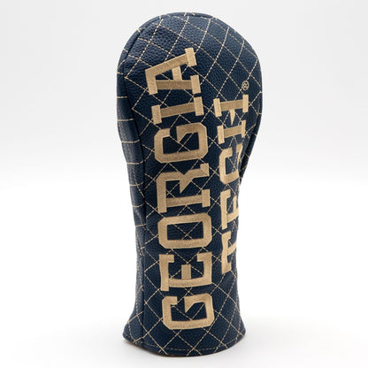 Georgia Tech Yellow Jackets Solid Quilted Fairway Headcover - golf headcover product images
