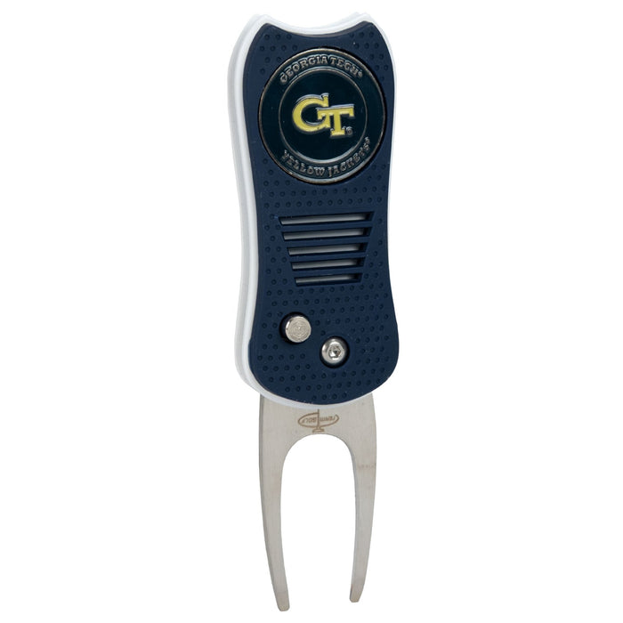 Georgia Tech Yellow Jackets Switchblade Divot Tool - Image 1 - Club Rehab