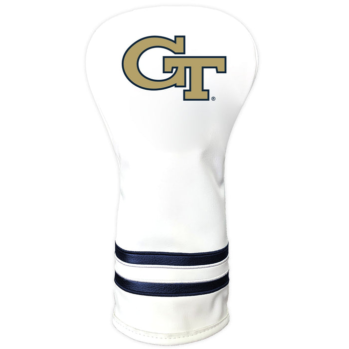 Georgia Tech Yellow Jackets Vintage Golf Headcovers – White - Club Rehab