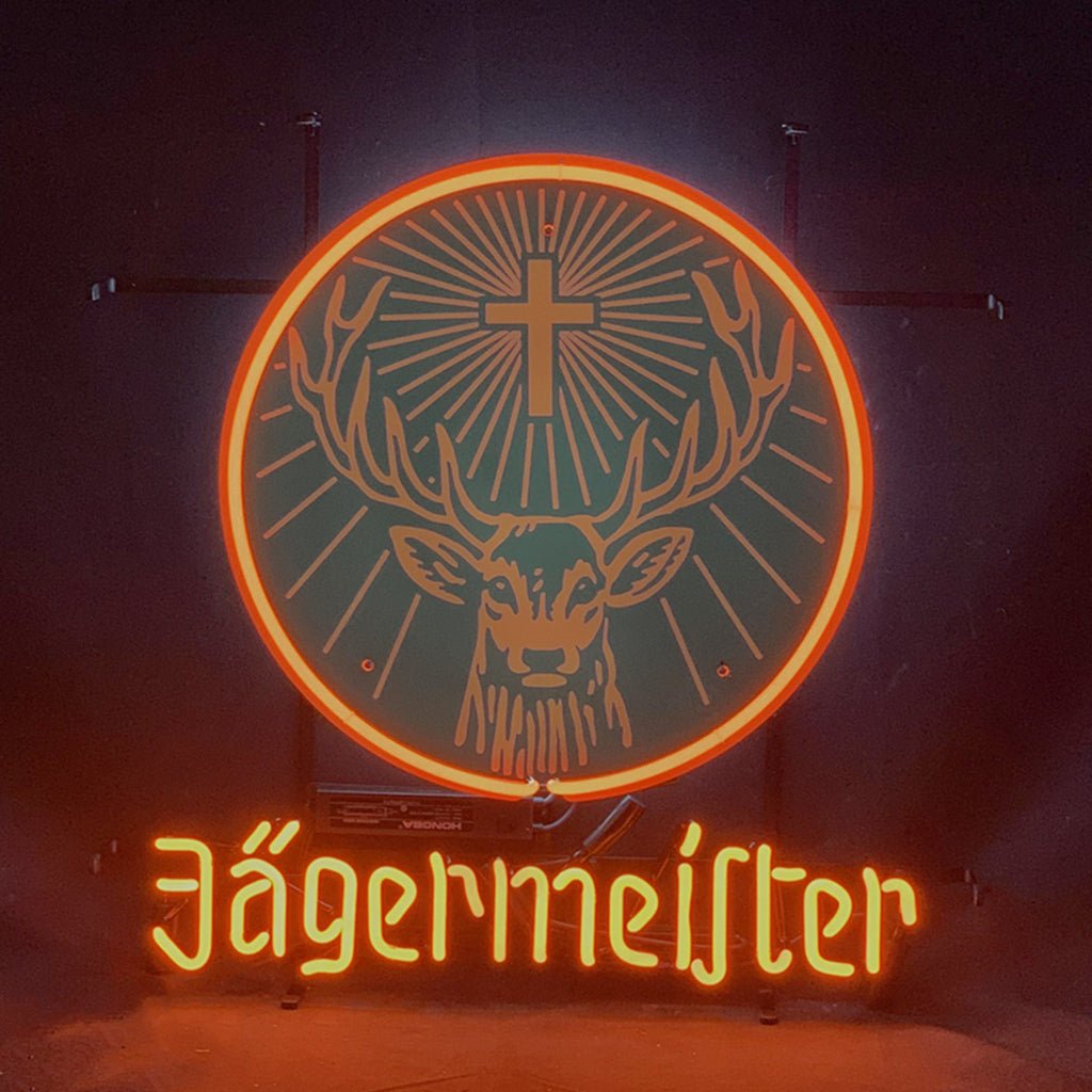 Germany Jagermeifter Beer Neon Signs Light - Club Rehab